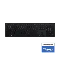 Lenovo Professional RF Wireless + Bluetooth QWERTY UK English Rechargeable Keyboard