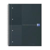 Oxford International Twinwire Notebook Lined 160 Pages Black A4+ - 400194457
