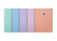Oxford Smart Pastel Notebook A4+ Ruled Assorted (Pack 5) - 400186949