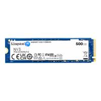 Kingston Technology NV3 500GB PCI Express 4.0 NVMe Internal Solid State Drive