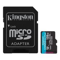 Kingston Technology Canvas Go Plus 128GB MicroSDXC Memory Card and Adapter