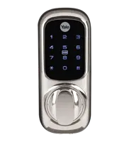 Yale Chrome Keyless Connected Smart Lock - Touchscreen; Remote Access; No Lockcase