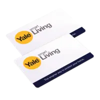 Yale RFID Key Card Twin Pack - Conexis and Keyless Connected Compatible