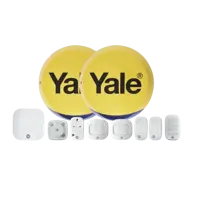 Yale Sync Smart Home Alarm 10 Piece Kit - Alarm Hub; External Live + Dummy Siren; 2x Door/Window; 2x PIR Motion Sensor Detectors; Smoke Detector etc.