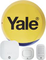 Yale Sync Starter Smart Home Alarm 4 Piece Kit - Alarm Hub; External Siren; PIR Motion Detector and Keypad