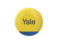 Yale Yellow Outdoor Siren - Up to 100dB Adjustable Siren; Flashing LED Lights; Weatherproof; Real-Time Alerts; Up to 1km Range Protection