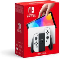 Nintendo Switch 7 Inch Touchscreen OLED 64GB White Portable Game Console