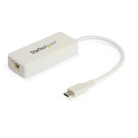 StarTech.com USB-C to Gigabit Ethernet Adapter with USB-A Port