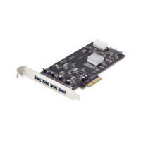 StarTech.com 4-Port USB-A PCIe Card; USB 3.2 5Gbps