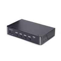 Startech.com 4 Port DisplayPort KVM Switch 8K 60Hz 4K 144Hz Single Display DP 1.4 2x USB 3.0 4x USB 2.0