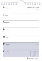 Collins Week To View Notebook Diary 2025 6025