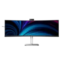 Philips 49B2U6903CH 6000 Series 49 Inch 5120 x 1440 Pixels SuperWide VA Panel Thunderbolt 4 HDMI DisplayPort Monitor