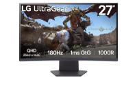 LG 27GS60QC-B UltraGear 27 Inch 2560 x 1440 Pixels Quad HD VA Panel HDMI DisplayPort Monitor