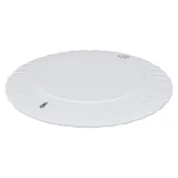 Manhattan White Smartphone Wireless Charging Pad - 5W Charging; Qi Certified; Micro-USB to USB-A Cable Included