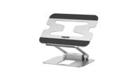 Rapoo UCS-5001 Silver Notebook Stand with Magnetic 5-in-1 USB-C Multiport Hub