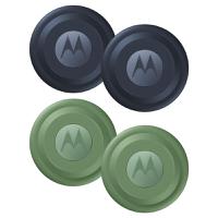 Motorola Smart Tags 4 Pack - 2 Jade Green; 2 Midnight Blue - Up to 1 Year Battery Life and Water Resistant