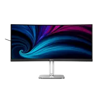 Philips 5000 Series 34 Inch 3440 x 1440 Pixels VA Panel HDMI DisplayPort USB-C KVM Switch Curved Monitor