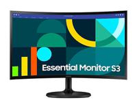 Samsung S3 Essential 24 Inch 1920 x 1080 Pixels Full HD VA Panel HDMI VGA Curved Monitor