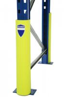 Rack Armour Euro C Upright Racking Protection (for up to 110mm Upright Widths) Hi-Vis Yellow - RAP10/LY