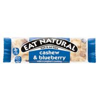 Eat Natural Cashew & Blueberry Fruit & Nut Gluten Free Bar 40g (Pack 12 x 40g)  - 0401375