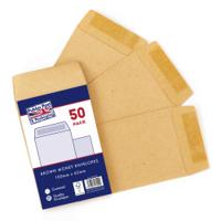 Pukka Post & Packaging Money Envelopes Manilla Gummed 80gsm 100mmx62mm (Pack 50) - 7449-ENV