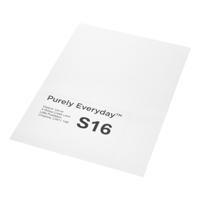 Purely Everyday A4 Single Integrated Label S16 One Integral Hotmelt Label 150 x 101mm White (Pack 1000)