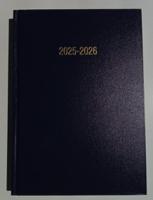 ValueX Academic Mid Year A4 Week To View Diary 2025/2026 Blue - A43E Blue