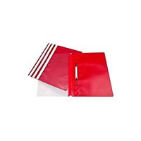 ValueX Report File Polypropylene A4 Red (Pack 25) - 400198028