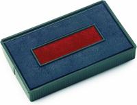 COLOP E/4850 Dual Colour Twin Replacement Ink Pad Red/Blue (Blister Pack) - 131346