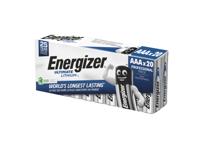 Energizer Lithium AAA Battery (Pack 20) - 454734