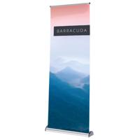 Ultima Display Barracuda Roller Banner Stand Snap Clip 2000mm x 2000mm B