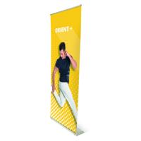 Ultima Display Orient+ Roller Banner Stand Snap Clip 800mm x 2000mm Bx o