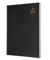 Collins 35 Desk Diary A5 Week to View 2026 Black 35.99-26 - 823309