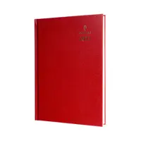 Collins 44 Desk Diary A4 Day to Page 2026 Red 44.15-26 - 822174