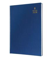 Collins 44 Desk Diary A4 Day to Page 2026 Blue 44.60-26 - 822173