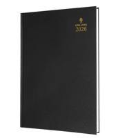 Collins 44 Desk Diary A4 Day to Page 2026 Black 44.99-26 - 822172
