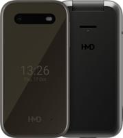 HMD 2660 Flip 2.8 Inch Dual SIM 64MB RAM 128 MB Storage Cosy Black Mobile Phone