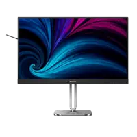 Philips 6000 Series 27 Inch 3840 x 2160 Pixels 4K Ultra HD IPS Panel HDMI DisplayPort Thunderbolt 4 Business Monitor