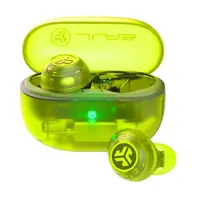 JLab Audio Go Pop ANC True Wireless Stereo Neon Green Earbuds with Charging Case