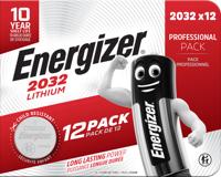 Energizer Lithium CR2032 Coin Cell (Pack 12) - 453850