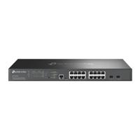 TP-Link 16 Port SFP+ L2+ Managed Network Switch with 8 Port PoE+