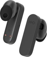 HMD Amped Buds Bluetooth Black Earbuds with Charging Case