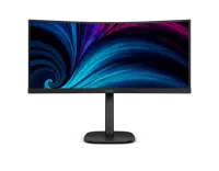 Philips 3000 Series 34 Inch 3440 x 1440 Pixels Wide Quad HD VA Panel HDMI DisplayPort USB USB-C Curved Monitor