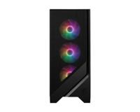 MSI MAG FORGE 120A Airflow ATX ARGB Tempered Glass Panel Mid Tower Gaming PC Case