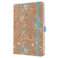 Jolie Diary 2026 A5 Week To View Hardcover Blue Floral - J6807
