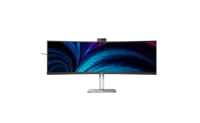 Philips 6000 Series 48.8 Inch 5120 x 1440 Pixels Dual Quad HD VA Panel HDMI DisplayPort USB-C Curved Business Monitor