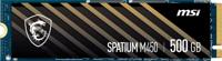 MSI Spatium M450 500GB PCI Express 4.0 NVMe M.2 3D NAND Internal Solid State Drive