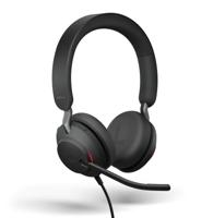 Jabra Evolve2 40 SE USB UC Stereo Headset with USB adaptor