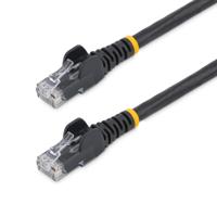 StarTech.com 15ft Black Snagless Cat6 UTP Patch Cable - ETL Verified