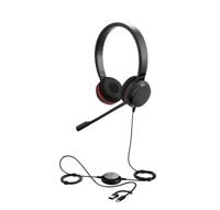 Jabra Evolve 30 II USB-C Wired Microsoft Teams Stereo Headset with USB-C to USB-A Adapter